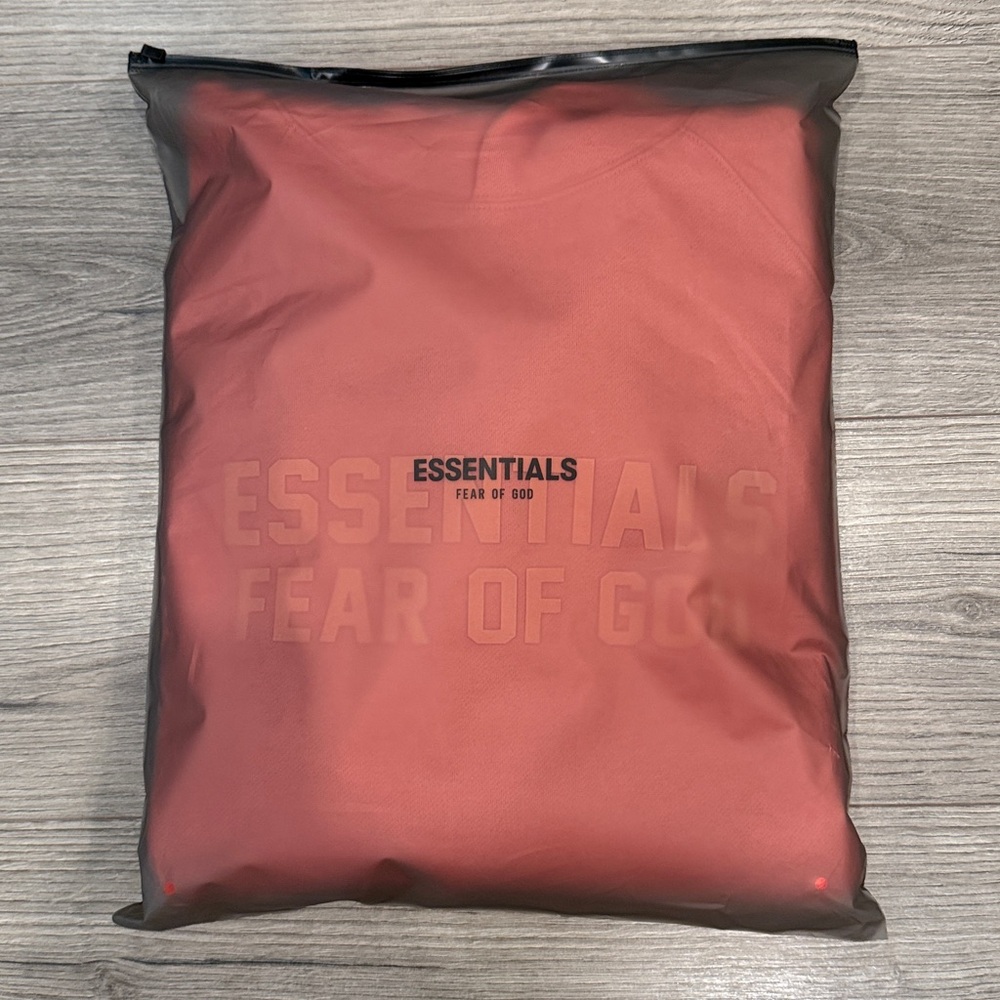 Essentials Fear Of God Coral Hoodie Men’s Size Extra Large - Picture 4 of 5
